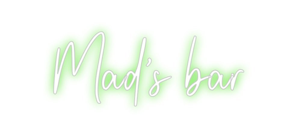 Custom Neon: Mad’s bar - Neon Filter