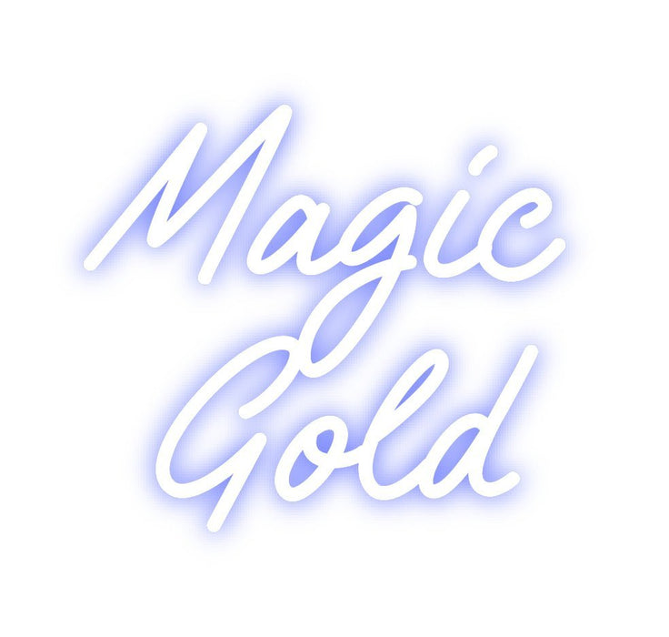 Custom Neon: Magic Gold - Neon Filter