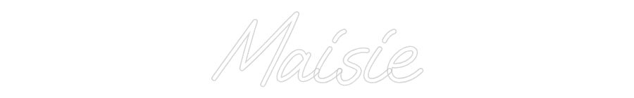 Custom Neon: Maisie - Neon Filter