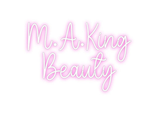 Custom Neon: M.A.King Bea... - Neon Filter