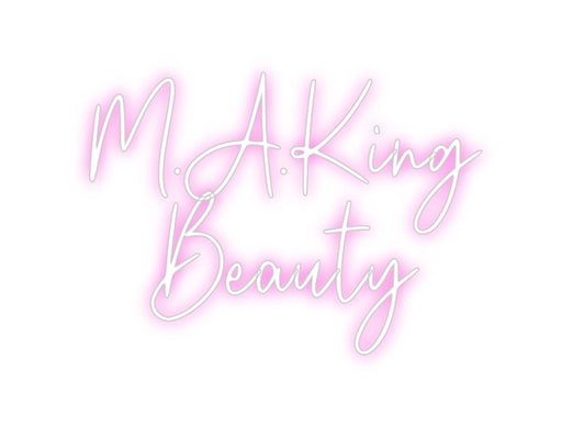 Custom Neon: M.A.King Bea... - Neon Filter