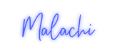 Custom Neon: Malachi - Neon Filter