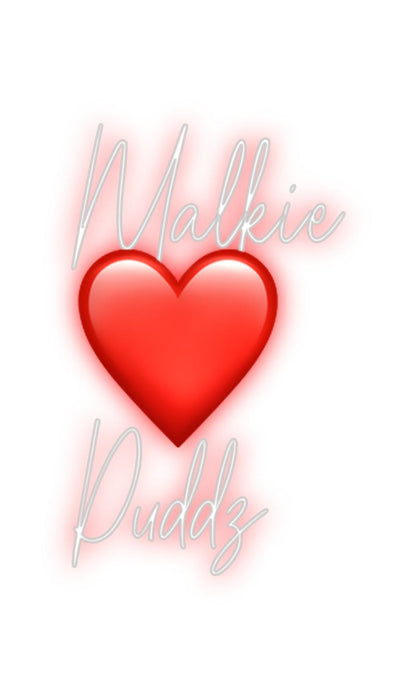 Custom Neon: Malkie ❤️ P... - Neon Filter