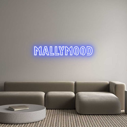 Custom Neon: MALLYMOOD - Neon Filter