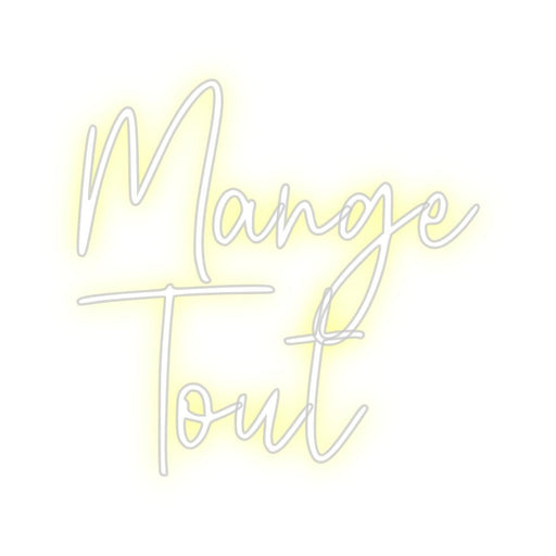 Custom Neon: Mange Tout - Neon Filter