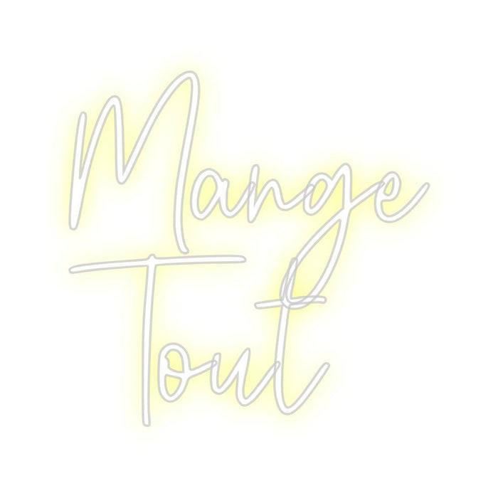 Custom Neon: Mange Tout - Neon Filter