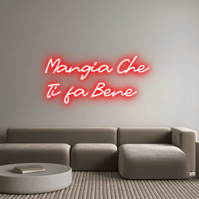 Custom Neon: Mangia Che ... - Neon Filter