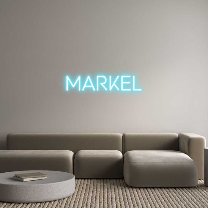 Custom Neon: MARKEL - Neon Filter