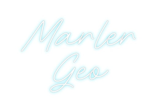 Custom Neon: Marler Geo - Neon Filter