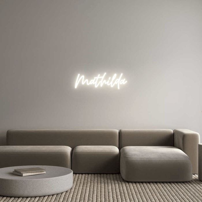 Custom Neon: Mathilda - Neon Filter