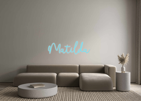 Custom Neon: Matilda - Neon Filter