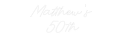 Custom Neon: Matthew's 5... - Neon Filter