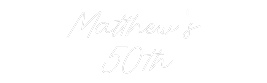 Custom Neon: Matthew's 5... - Neon Filter