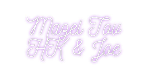 Custom Neon: Mazel Tov H... - Neon Filter