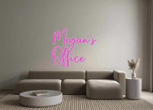 Custom Neon: Megan’s Office - Neon Filter