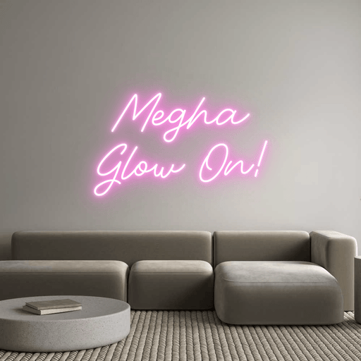 Custom Neon: Megha Glow On! - Neon Filter