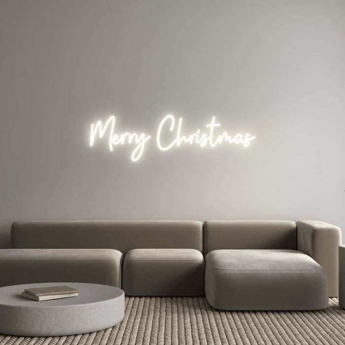 Custom Neon: Merry Christmas - Neon Filter