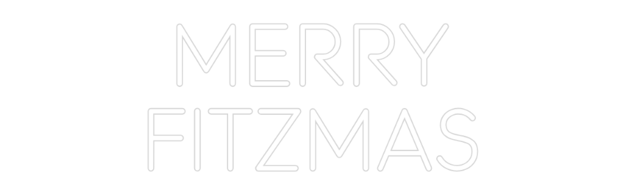 Custom Neon: Merry Fitzmas - Neon Filter