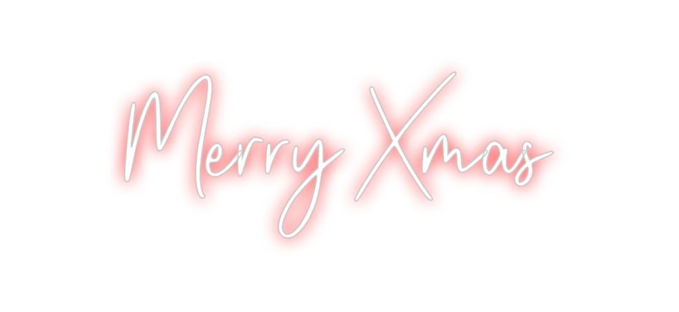 Custom Neon: Merry Xmas - Neon Filter