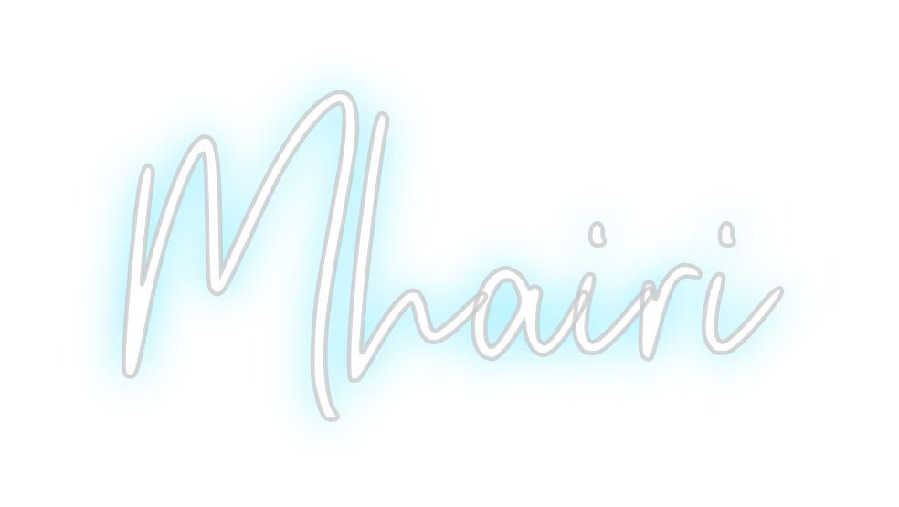 Custom Neon: Mhairi - Neon Filter