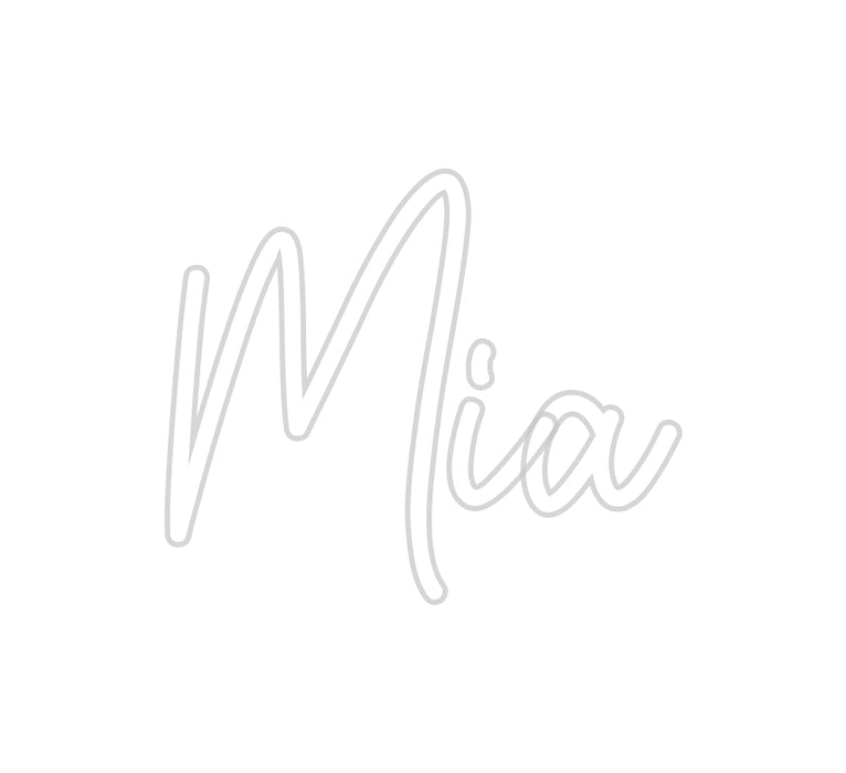 Custom Neon: Mia - Neon Filter