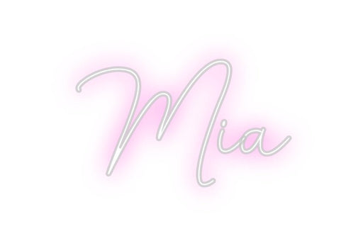 Custom Neon: Mia - Neon Filter