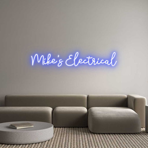 Custom Neon: Mike's Electr... - Neon Filter