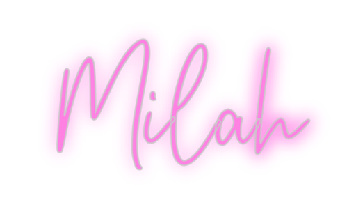 Custom Neon: Milah - Neon Filter