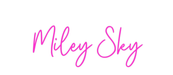 Custom Neon: Miley Sky - Neon Filter