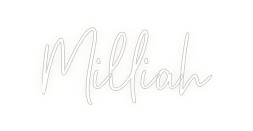 Custom Neon: Milliah - Neon Filter