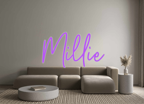 Custom Neon: Millie - Neon Filter