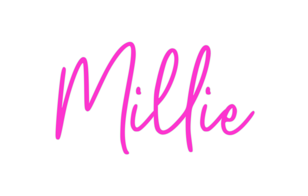 Custom Neon: Millie - Neon Filter