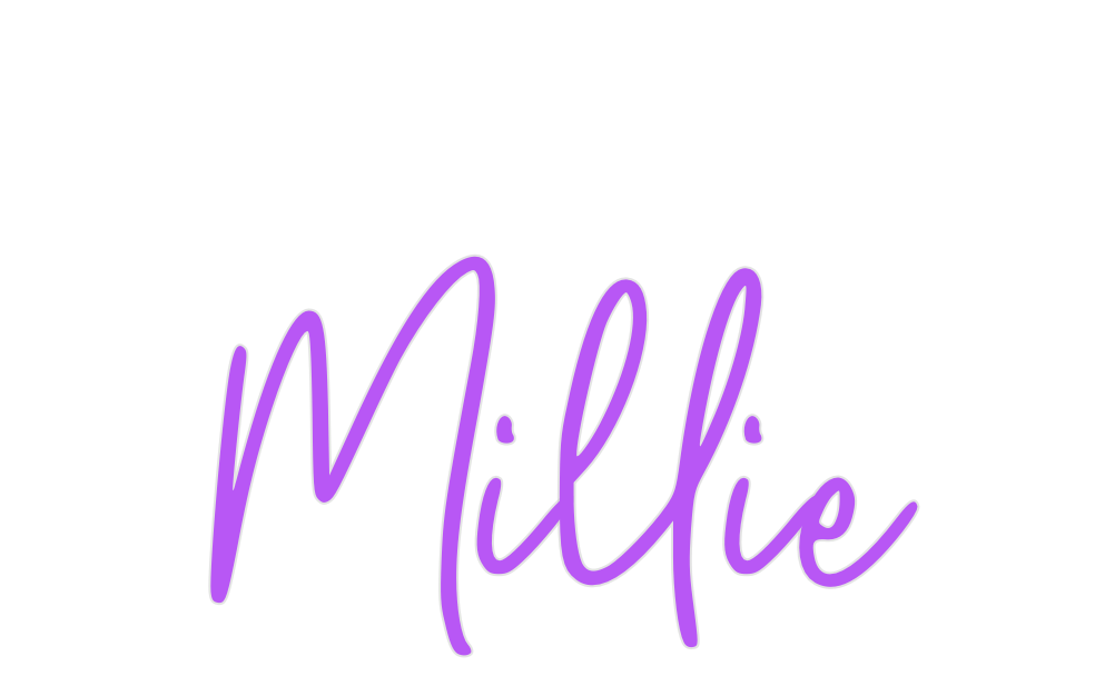 Custom Neon: Millie - Neon Filter