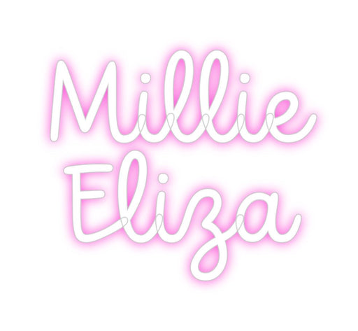 Custom Neon: Millie Eliza - Neon Filter