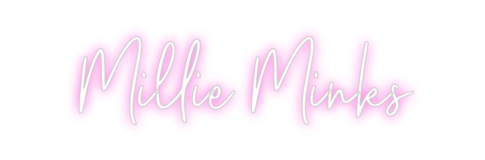 Custom Neon: Millie Minks - Neon Filter