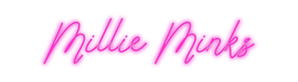 Custom Neon: Millie Minks - Neon Filter