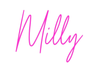 Custom Neon: Milly - Neon Filter