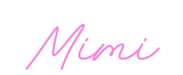 Custom Neon: Mimi - Neon Filter