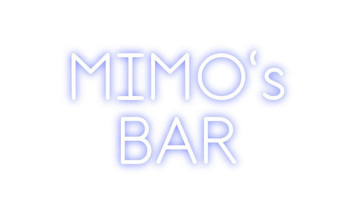 Custom Neon: MIMO’s BAR - Neon Filter