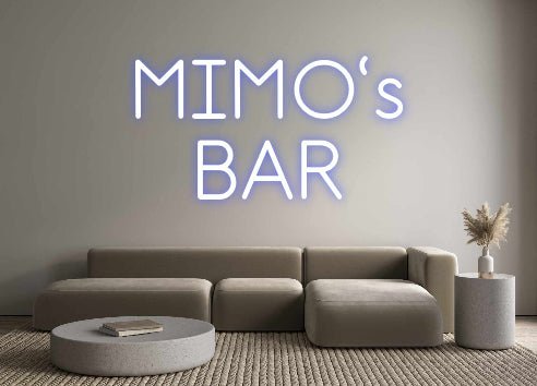 Custom Neon: MIMO’s BAR - Neon Filter