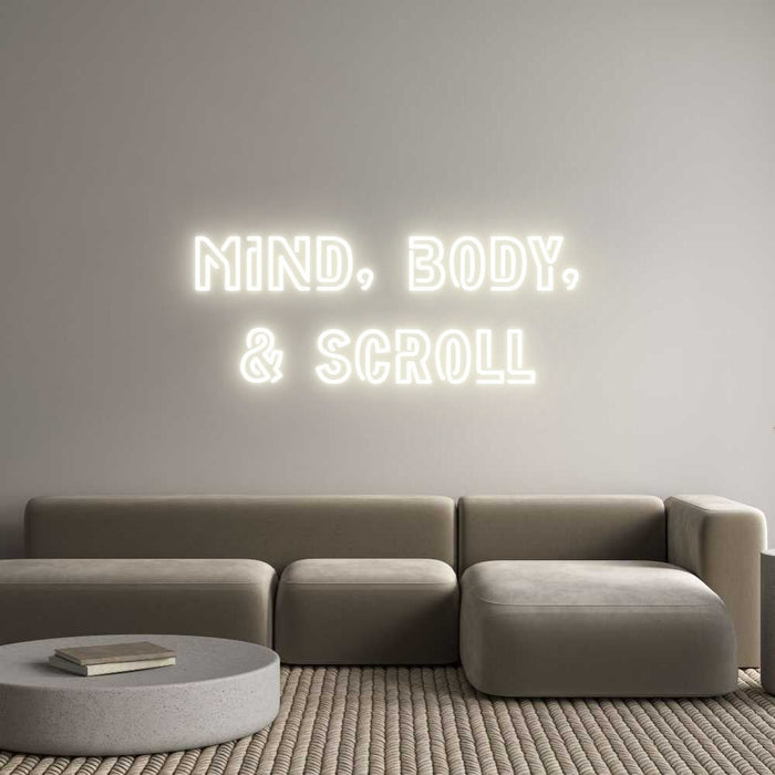 Custom Neon: Mind, Body, ... - Neon Filter