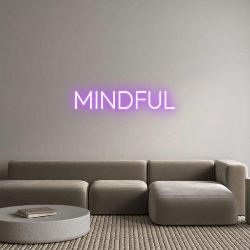 Custom Neon: mindful - Neon Filter