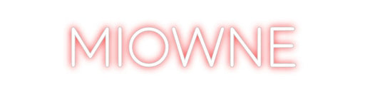 Custom Neon: MIOWNE - Neon Filter