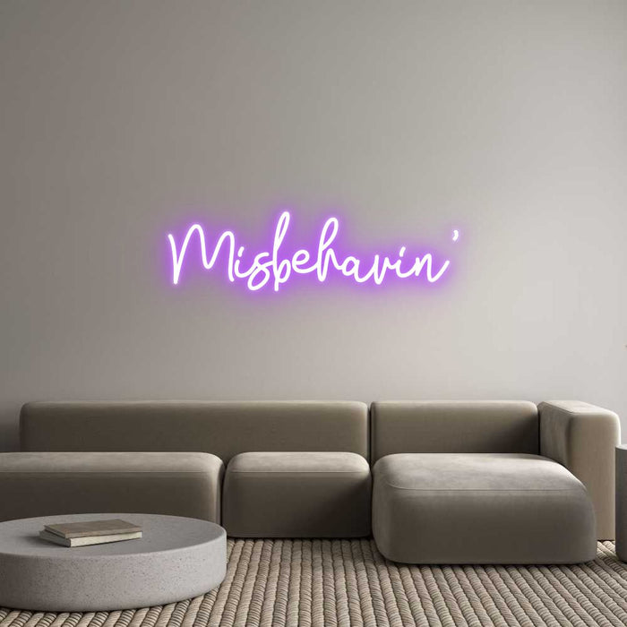 Custom Neon: Misbehavin' - Neon Filter