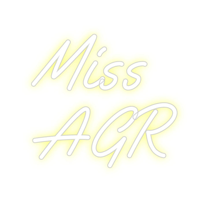 Custom Neon: Miss AGR - Neon Filter