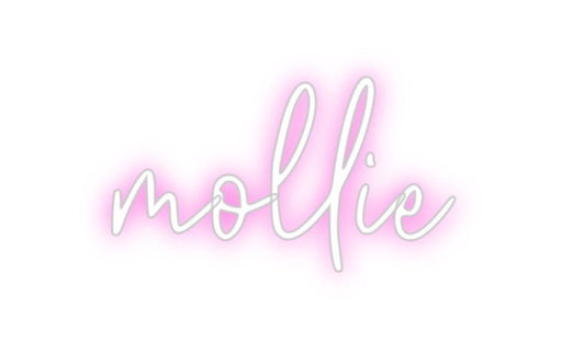 Custom Neon: mollie - Neon Filter