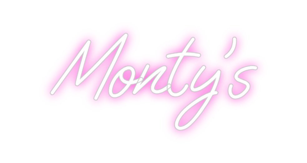 Custom Neon: Monty's - Neon Filter