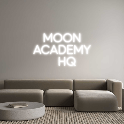 Custom Neon: MOON ACADEMY... - Neon Filter