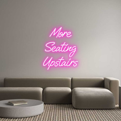 Custom Neon: More Seating... - Neon Filter