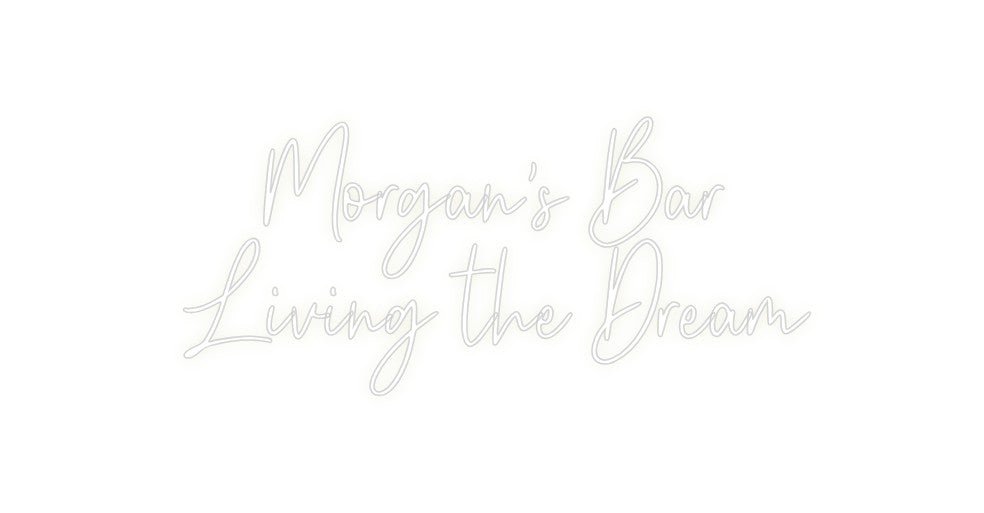 Custom Neon: Morgan's Bar ... - Neon Filter